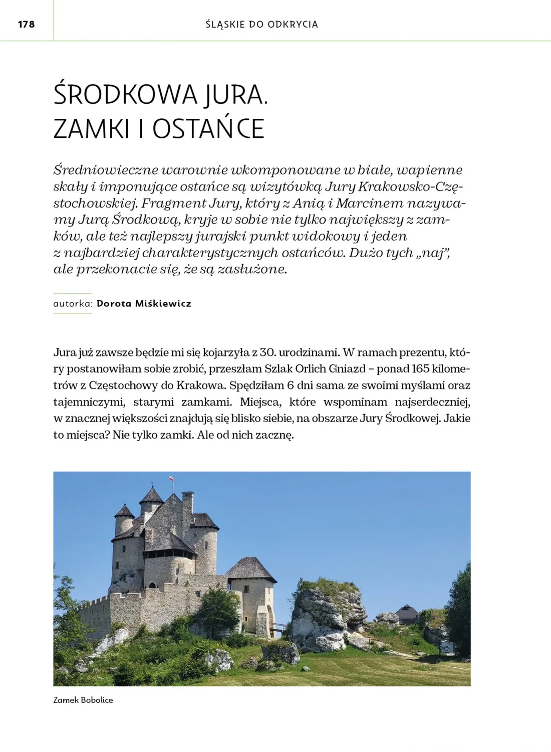 Strona 178 przewodnika „Śląskie do odkrycia”