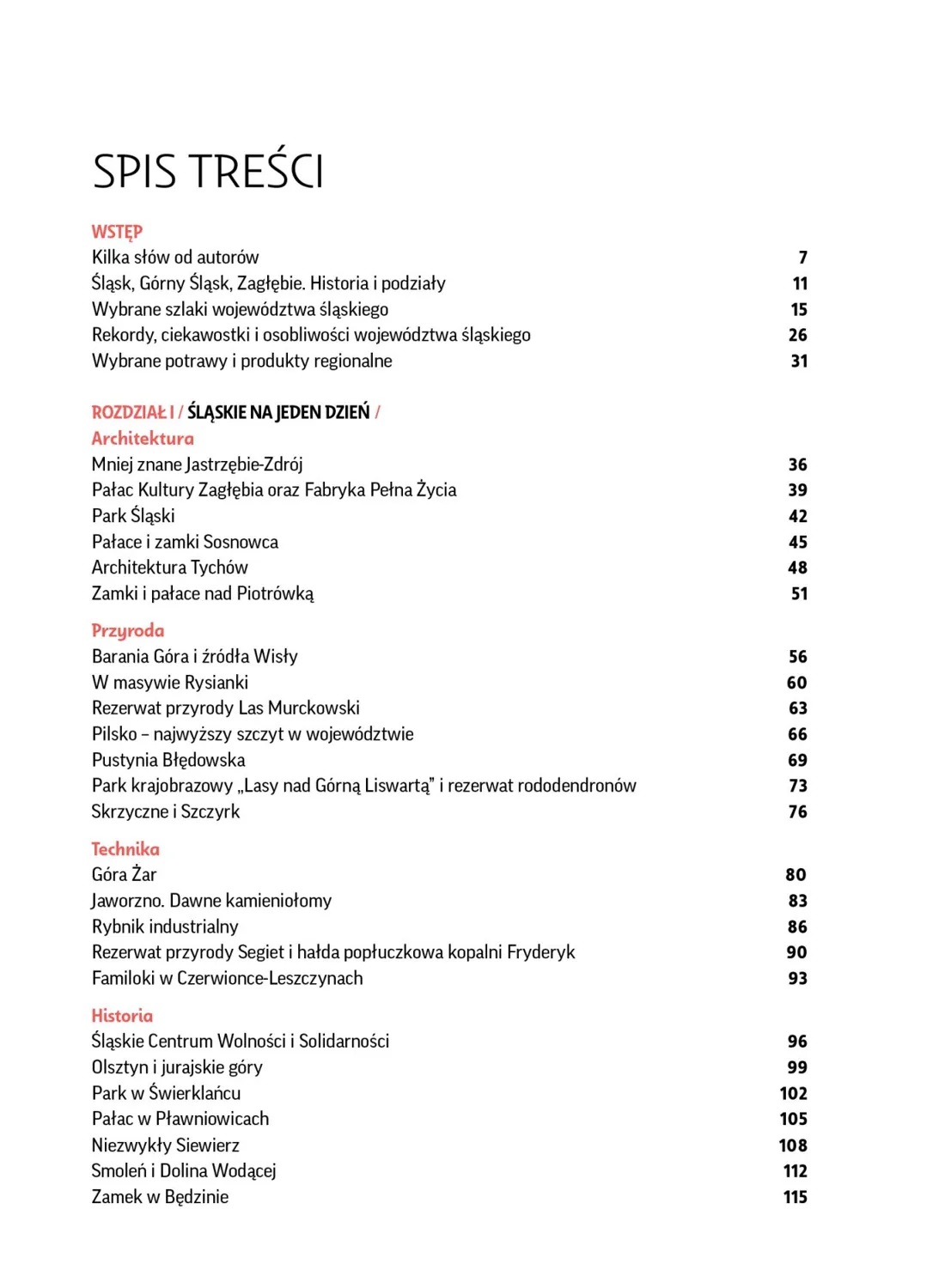 Strona 4 przewodnika „Śląskie do odkrycia”