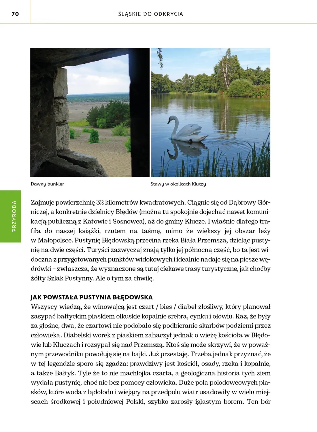 Strona 70 przewodnika „Śląskie do odkrycia”